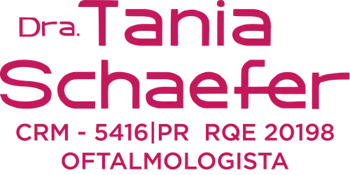 Logotipo Clínica de Oftalmologia Dra. Tania Schaefer em Curitiba